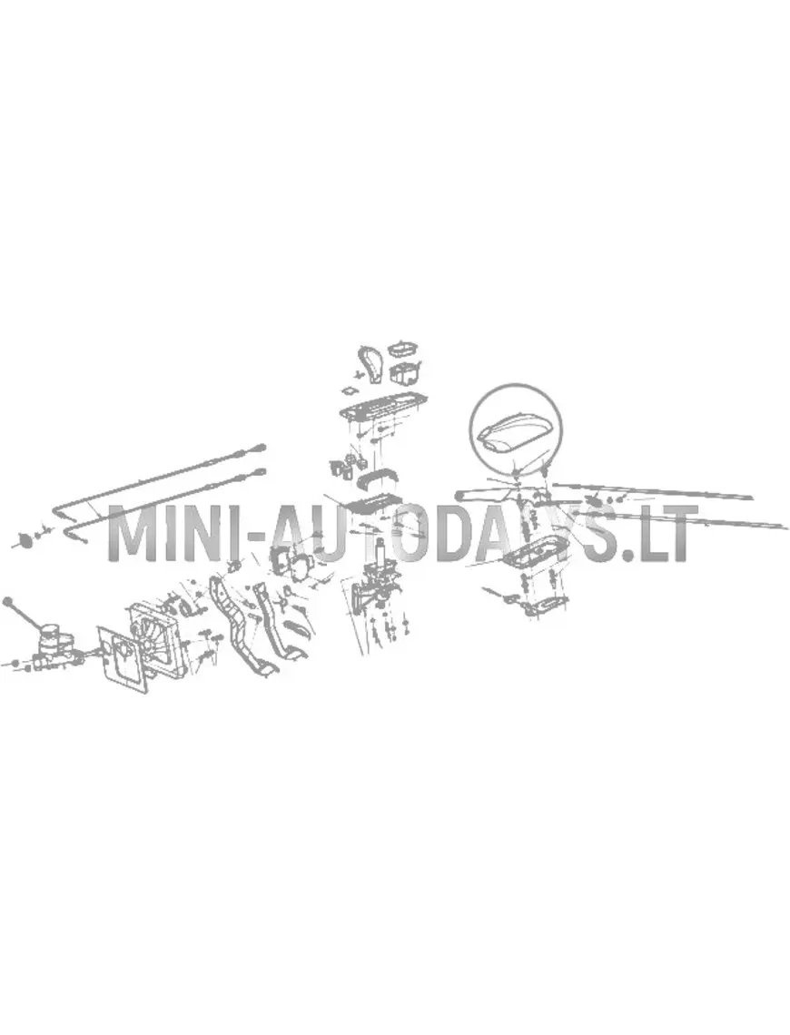 Käigukasti kaas Ligier JS50/JS50L