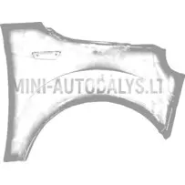 Eesmine parempoolne poritiib Microcar MGO6 / Due6 (Reef blue)