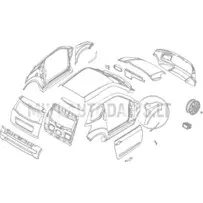 Eesmine parempoolne poritiib Ligier JS50/JS50L Ph1 Blueline