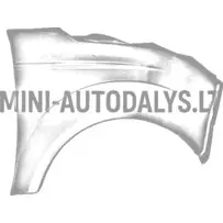 Eesmine parempoolne poritiib Microcar MGO3/4 Due2/3 (pärlmuttervalge)