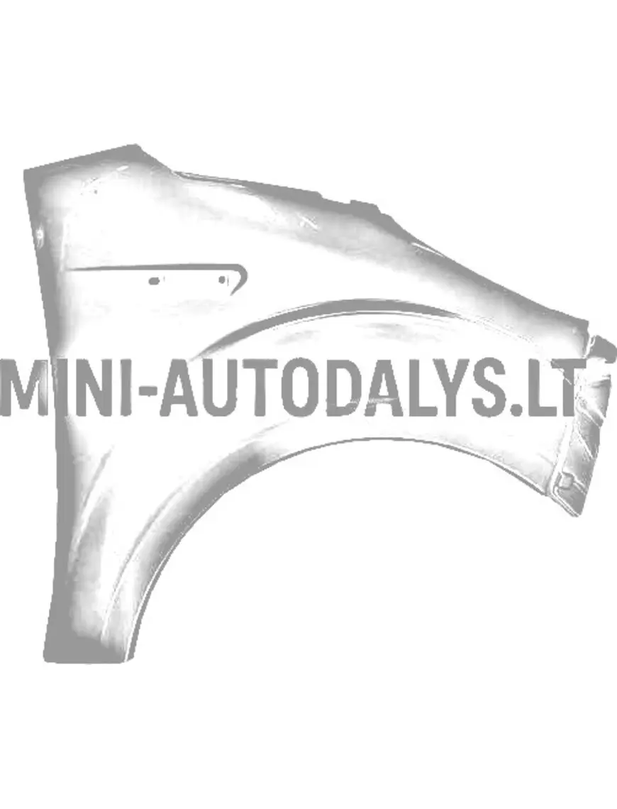 Eesmine parempoolne poritiib Ligier JS50 / JS50L Ph2/Ph3 (pärlmuttervalge)