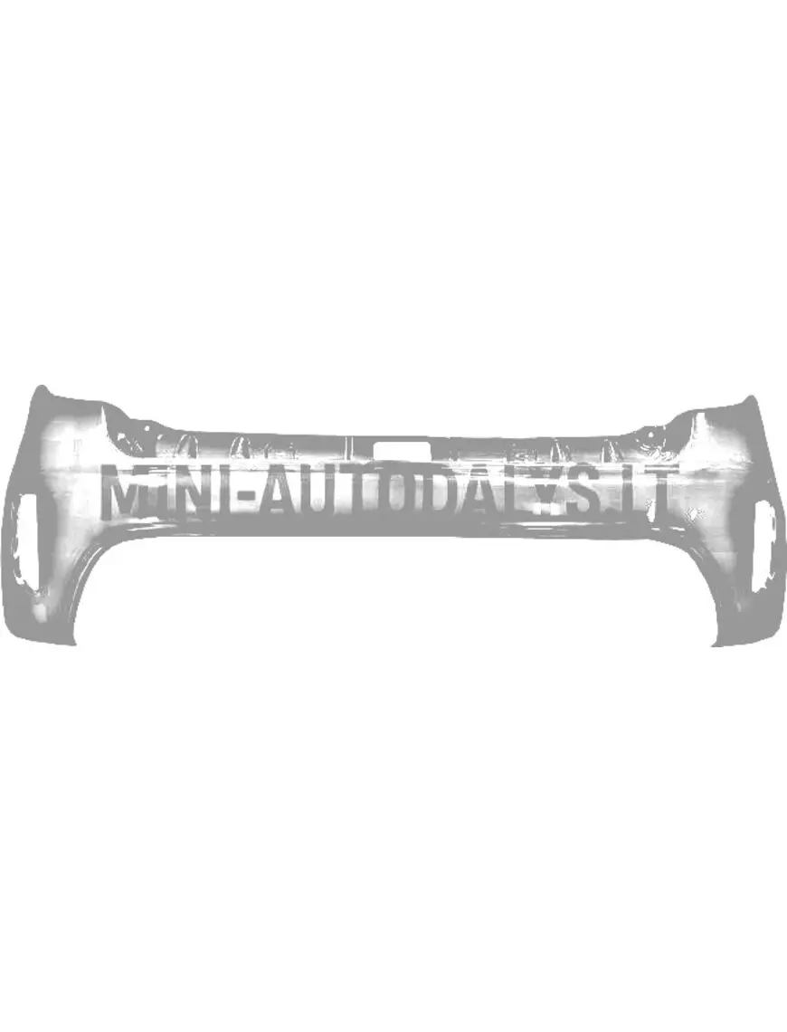 Tagumine põrkeraud Ligier JS50 / JS50L Ph3 (asfaldi hall)