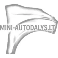 Eesmine parempoolne poritiib Ligier JS50 / JS50L Ph1 (pärlmuttervalge)