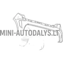 Tagumine põrkeraud Ligier JS50/JS50L Ph2/Ph3 Sport