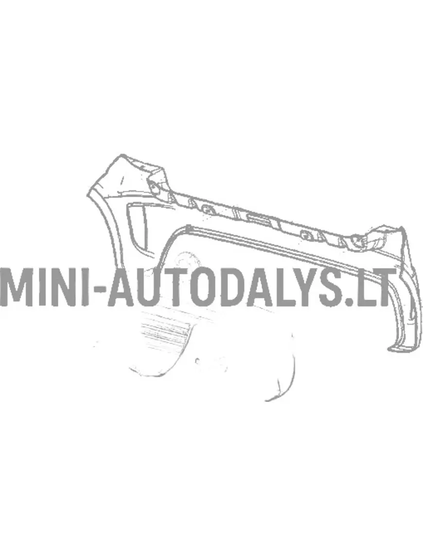 Tagumine põrkeraud Ligier JS50/JS50L Ph2/Ph3 Sport