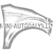 Eesmine parempoolne poritiib Ligier JS50/JS50L ph3 (Reef blue)