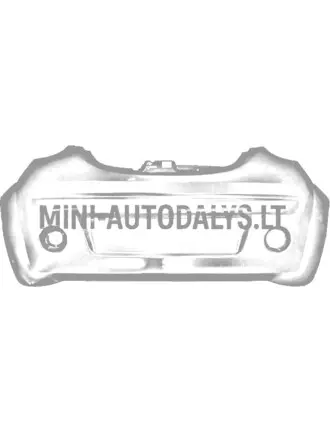 Tagumine stange Microcar Due (pärlmuttervalge)