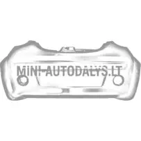 Tagumine stange Microcar Due (pärlmuttervalge)