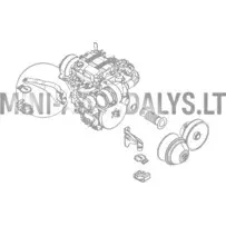 Eesmine parempoolne mootorikinnitus Ligier / Microcar (Lombardini 502 Progress)