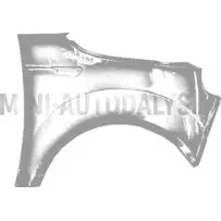 Eesmine parempoolne poritiib Microcar MGO6 / Due 6 (Toledo punane)