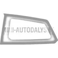 Vasakpoolne tagumine külgaken athergreen Ligier JS50 ph2 / ph3