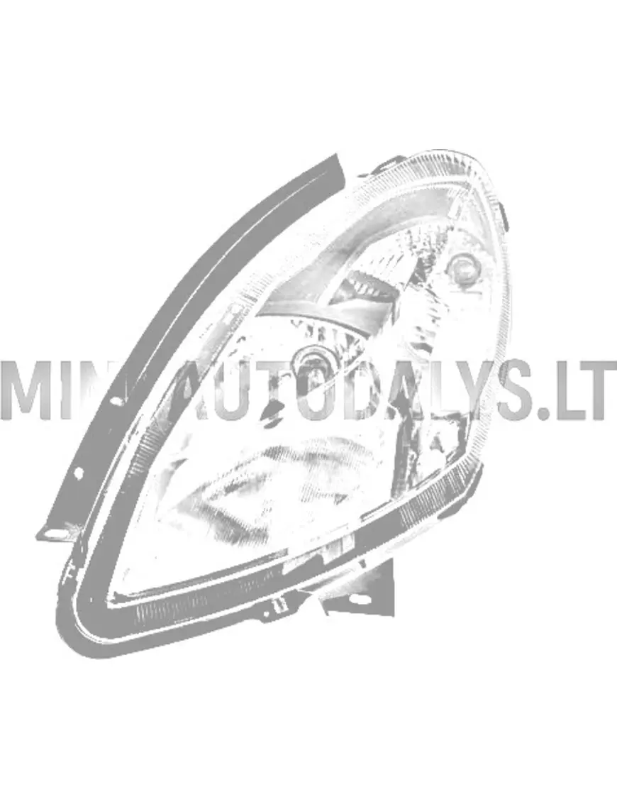 Vasakpoolne esituli Ligier IXO / Ligier JS50 ph1 (must)