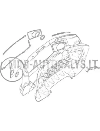 Ligier JS50 vasakpoolne udutulede iluvõre