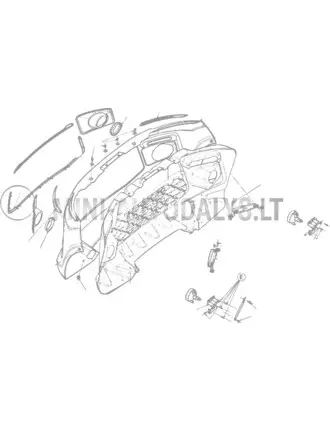 Kroomitud iluvõre vasakul esimese stange poolel, Ligier JS50/JS50L Ph1