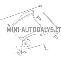 Haagisekonksu kate Ligier JS50 / JS50L Ph1