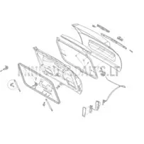 Ligier JS50/JS50L tagumiste parempoolsete uste tugidamper