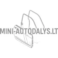 Parempoolne uksepolster Ligier JS50 / JS50L