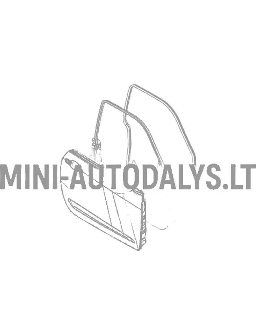 Parempoolne uksepolster Ligier JS50 / JS50L