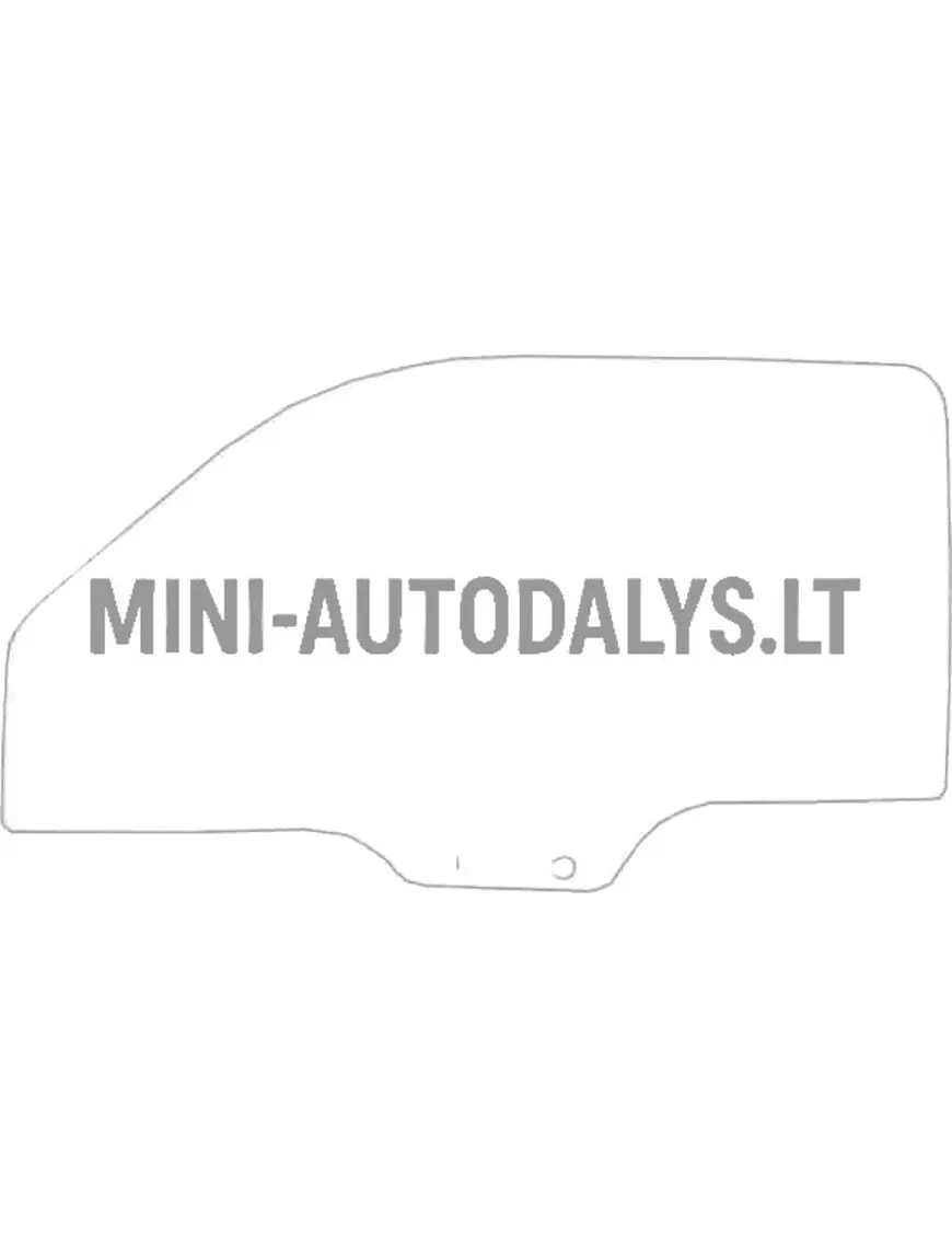 Vasakpoolne ukseklaas Ligier JS50 / JS50L