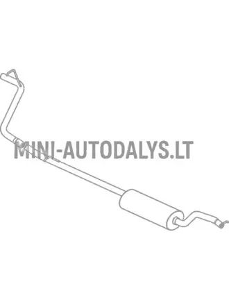 Tagumine summuti Microcar MGO2 / M8 / JSRC