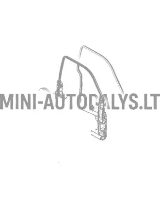 Vasakpoolne ukseraam Ligier JS50 / JS50L