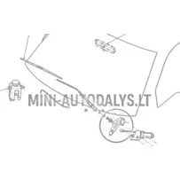 Eesmiste kojameeste mootori kinnitus Ligier JS50/JS50L Ph1