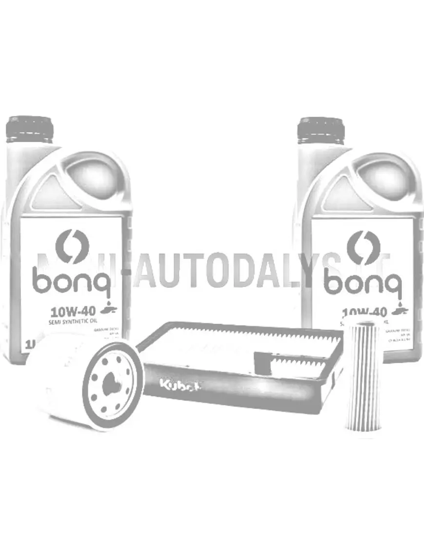 Filtrite komplekt 2 Aixam Kubota Z402 + 2 liitrit mootoriõli