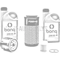 Filtrite komplekt Aixam Kubota Z482 + 2 liitrit mootoriõli