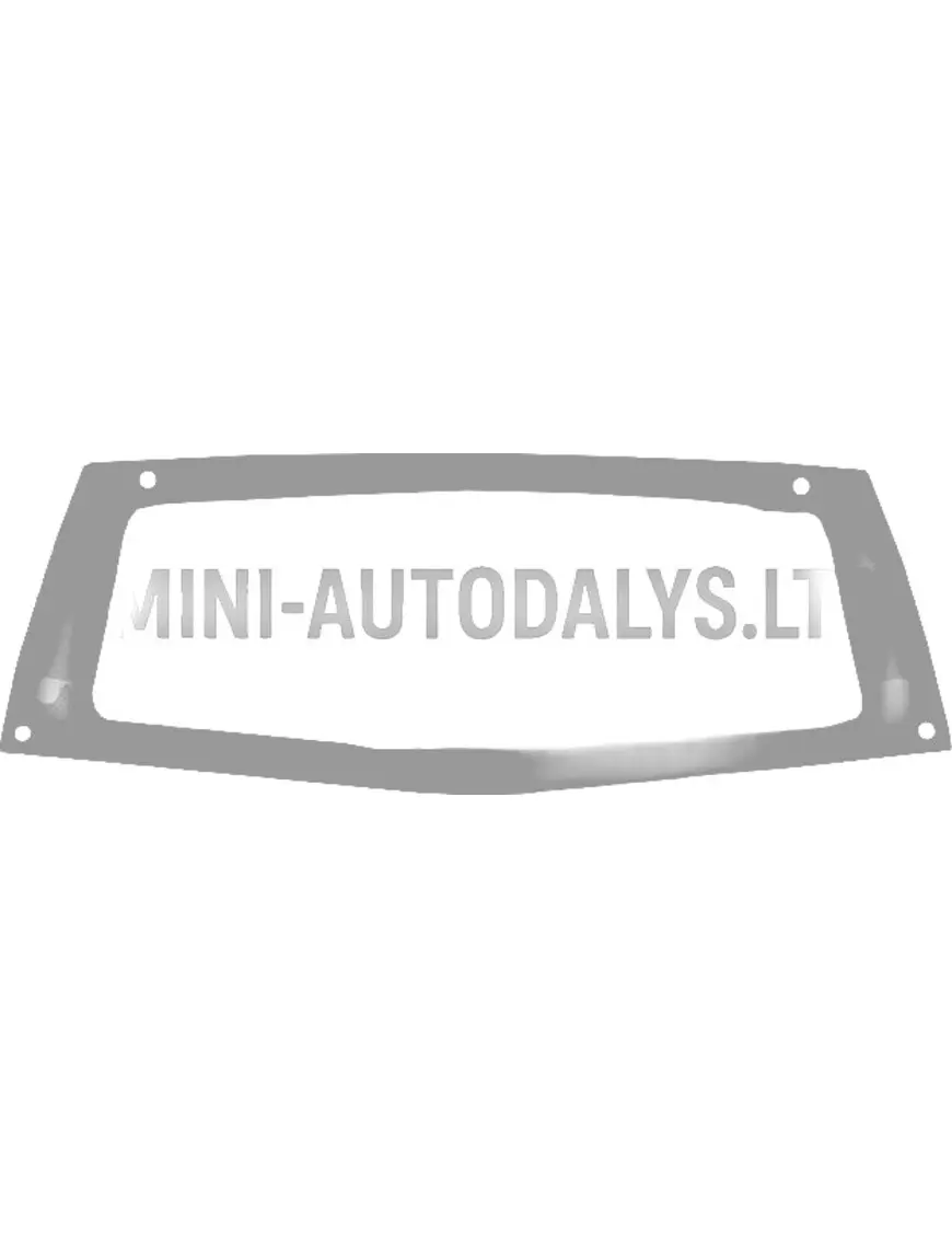 Tagumine aken Aixam 2005-2010 (läbipaistev)