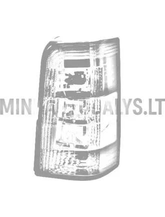 Tagumine parempoolne läbipaistev tuli Ligier X-Too 2 / JDM Albizia jaoks