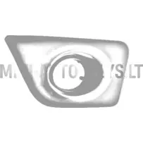 Parempoolne udutule kinnitus (must) Ligier IXO 1