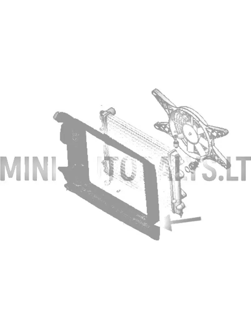 Radiaatori kork Ligier IXO