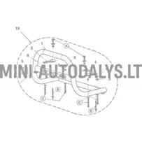 Esistange komplekt Microcar MGO Highland X