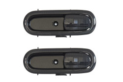 Sisemine ukse käepide "Aixam" (must)