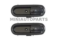 Sisemine ukse käepide "Aixam" (must)