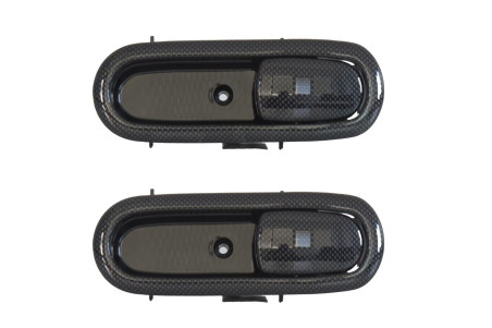 Sisemine ukse käepide "Aixam" (must)