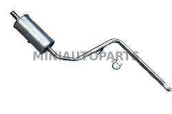 Tagumine summuti Aixam 741 / Roadline / Crossline ph1/p | Mini Auto Parts