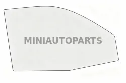 Parempoolne ukseklaas JDM Albizia / Abaca #20224 | Mini Auto Parts