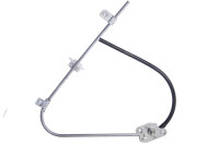 Vasakpoolne käsitsi akna tõstuk Aixam SCOUTY / CROSSLINE / ROADLINE / 721 / 741 / 751