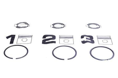 Lombardini mootori kolvirõngad - d. 72 mm Ligier JS50 / IXO / X-Too R / JSRC