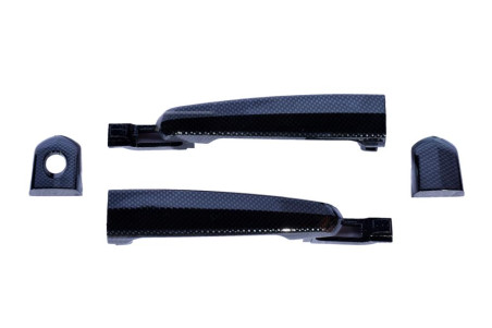 Aixam süsinikvälimusega käepidemete ja katete komplekt - 7ap112+7ap113+7ap114 x 2 tk. Minauto