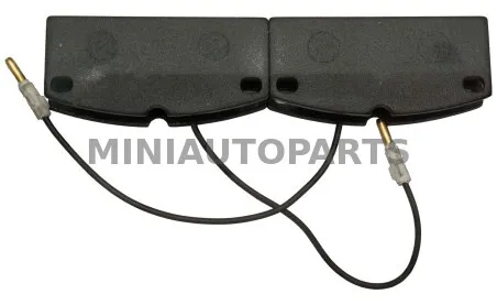 Esipiduriklotside komplekt h. 25 - 2008+2009+2010 - mitteoriginaal Aixam 400 / 500 / 721 / 741 / City / Crossline