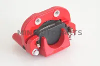 Punane Ligier esiosa parempoolne pidurisuppor Microcar MC1 / MC2 / MGO / M8