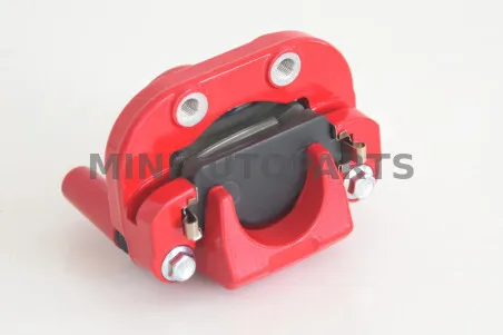 Punane Ligier esiosa parempoolne pidurisuppor Microcar MC1 / MC2 / MGO / M8