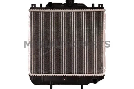 Vee radiaator - plastik/alumiinium Aixam 400 / 500.4 / 721 / 741 / City / Crossline / Scouty / Roadline / GTO / Coupe
