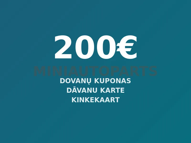 Kinkekaart 200€
