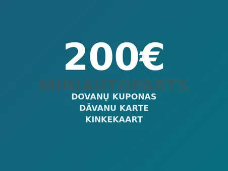 Kinkekaart 200€