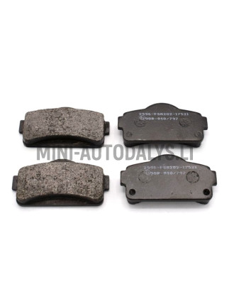 Piduriklotside komplekt ees Microcar / Ligier