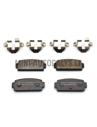 Tagumiste piduriklotside komplekt Microcar / Ligier