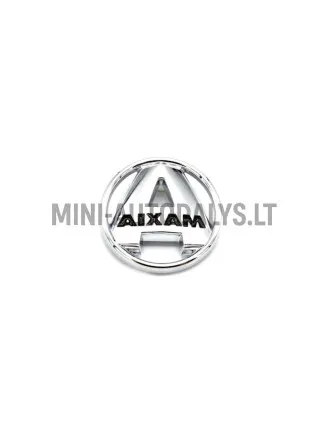 Logoga embleem "Aixam" kapott / tagaluuk